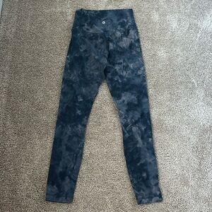 Lululemon tie dye 7/8 align legging